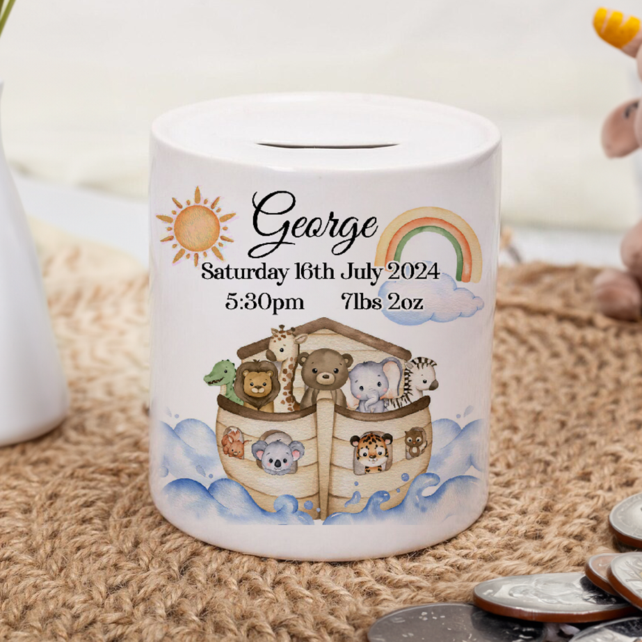 Noahs Ark Money Box