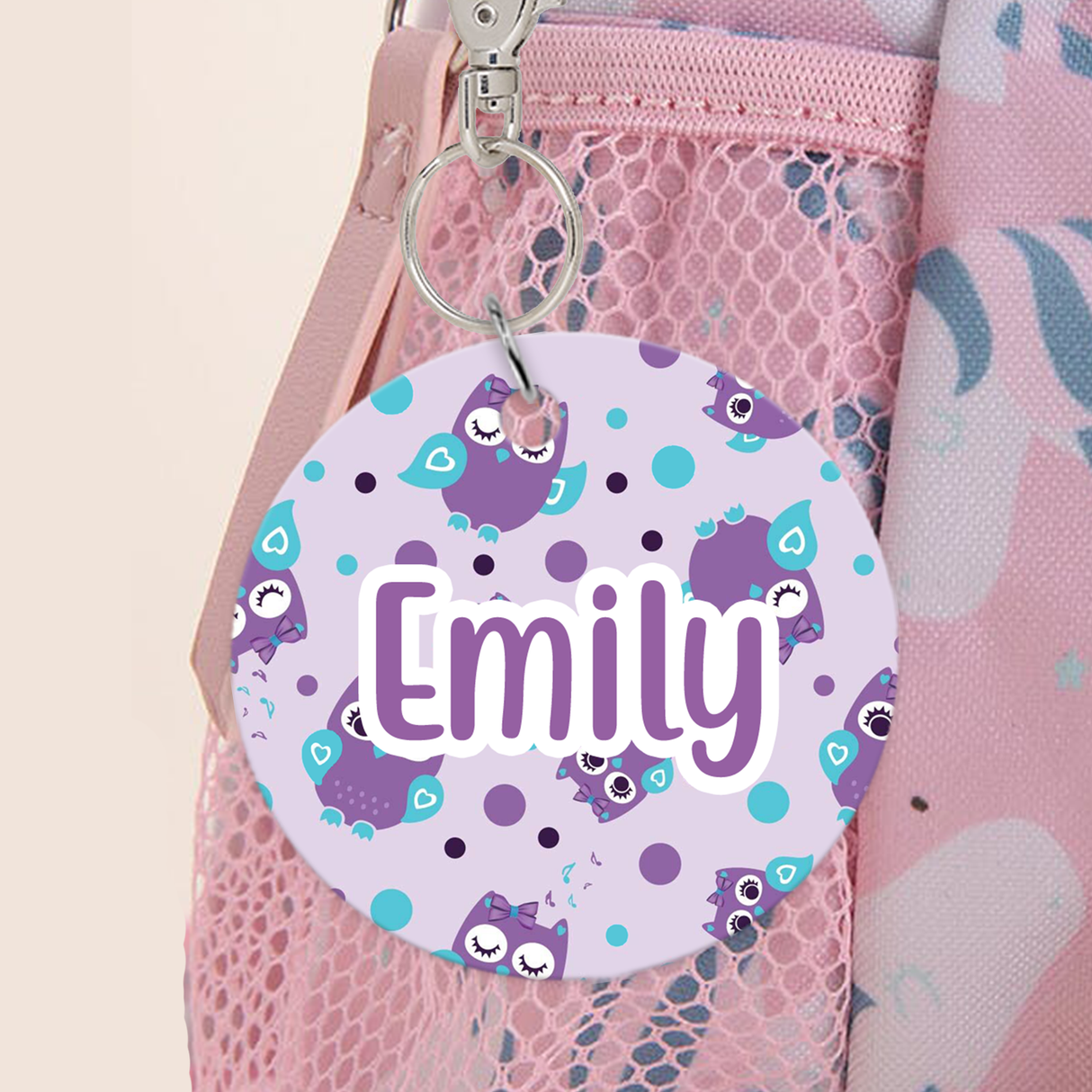 Owl Bag Tag