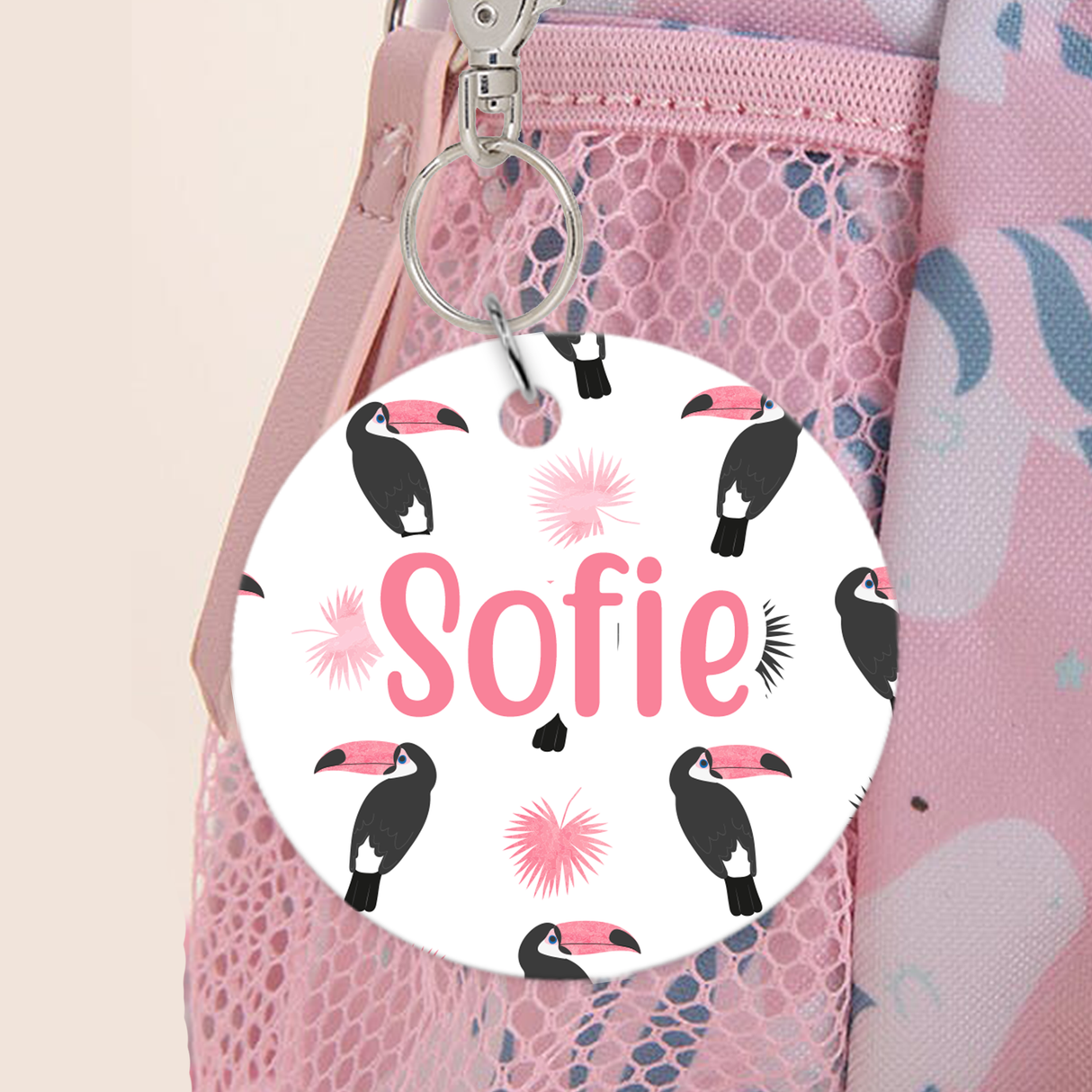 Tropical Toucan Bag Tag