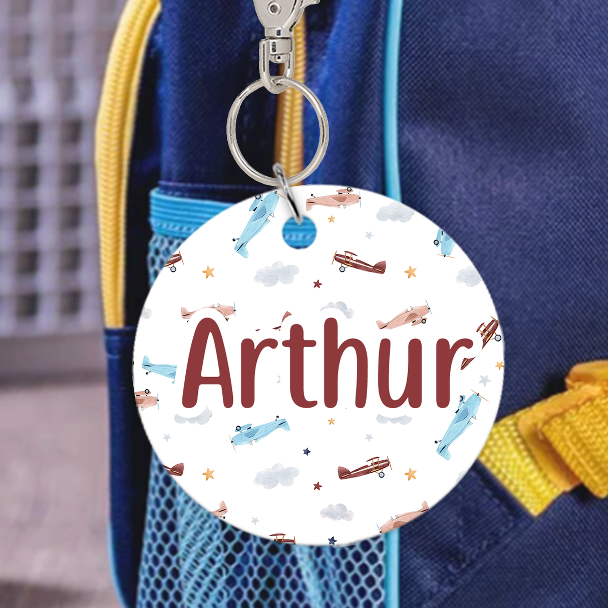 Plane Adventure Bag Tag