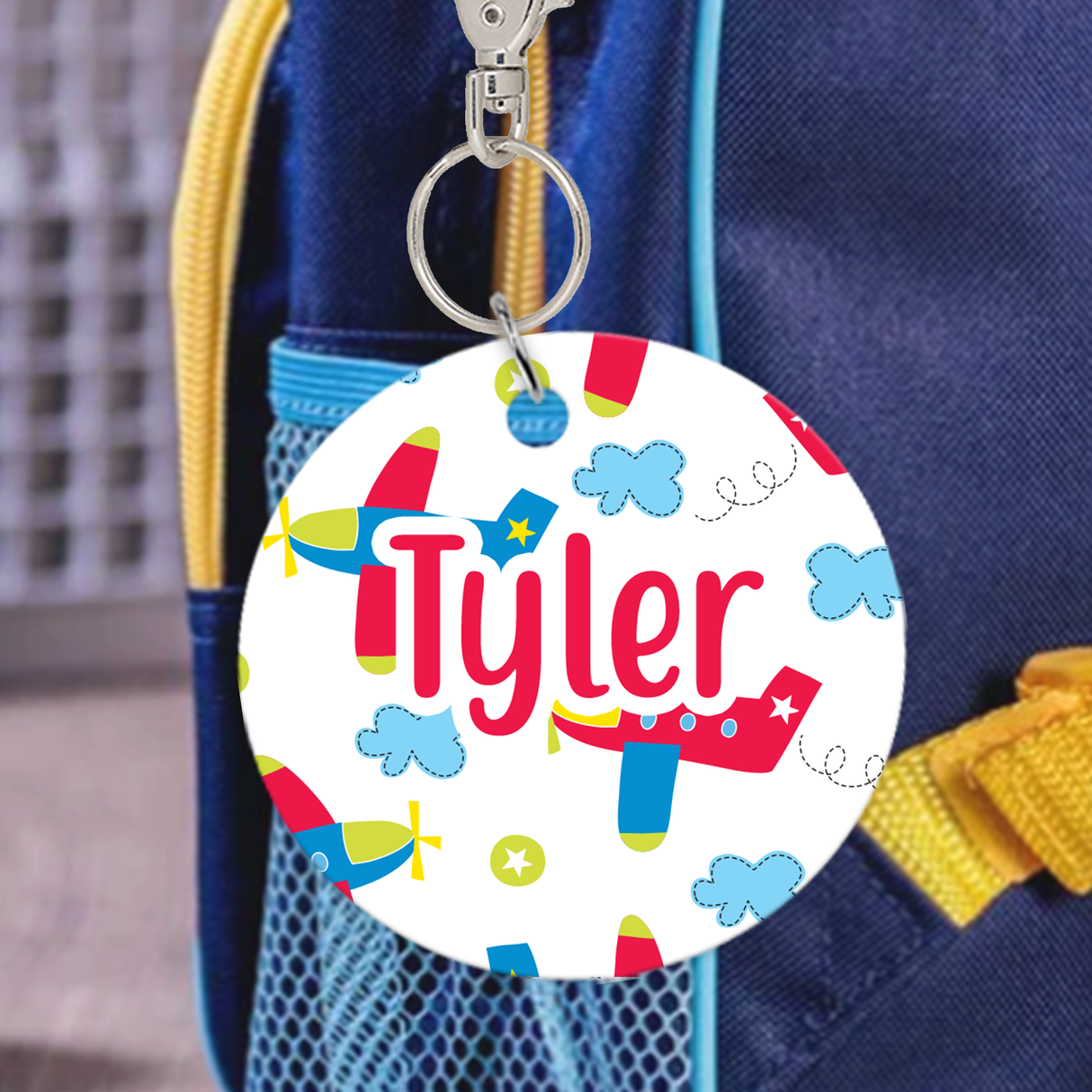 Aeroplane Adventure Bag Tag