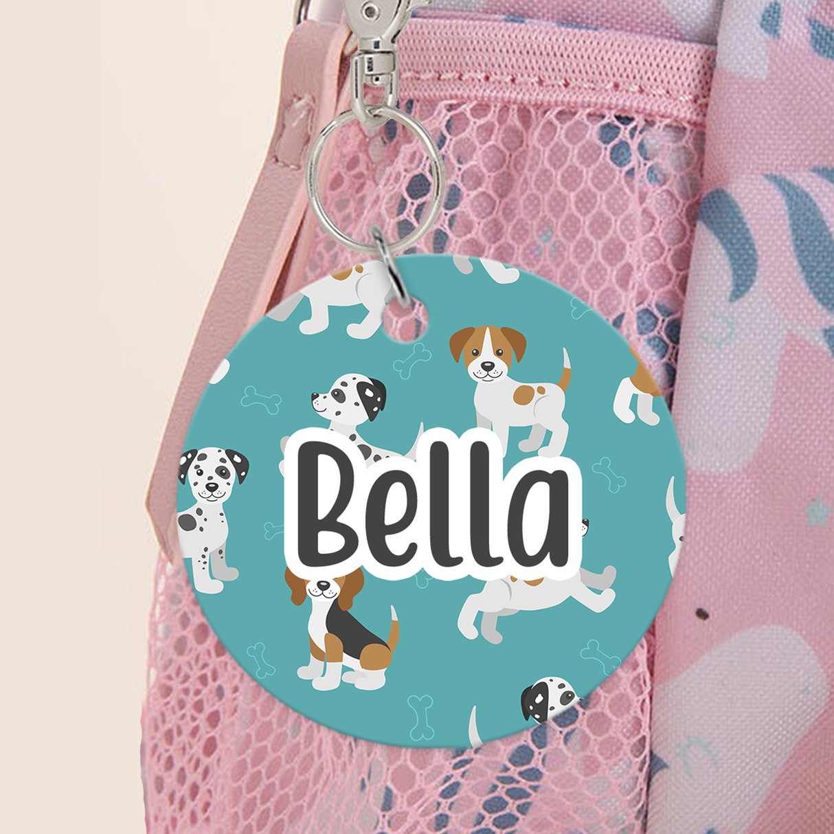 Puppy Friends Bag Tag