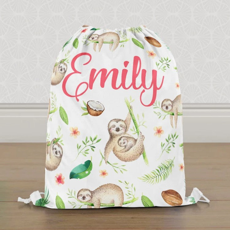 Sleepy Sloth PE Bag