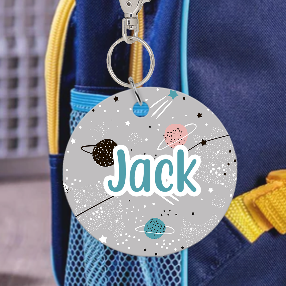 Space Explorer Bag Tag