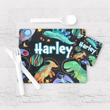 Space Dinosaur Placemat & Coaster