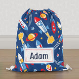 Space Rocket PE Bag