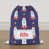 Space Rocket PE Bag