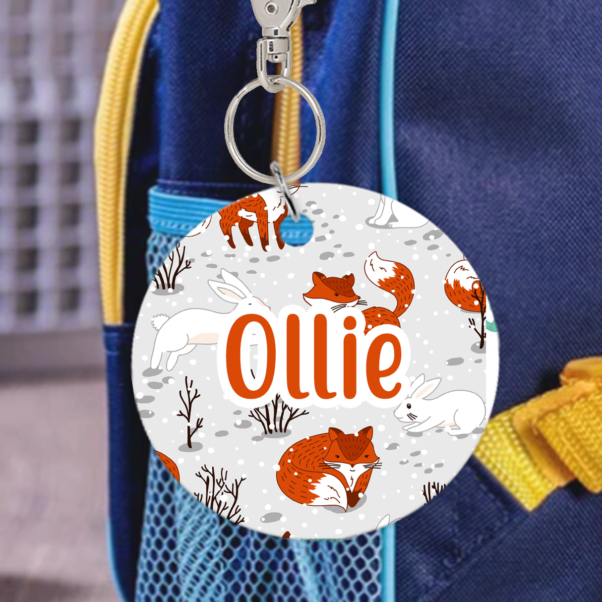 Winter Wonderland Bag Tag